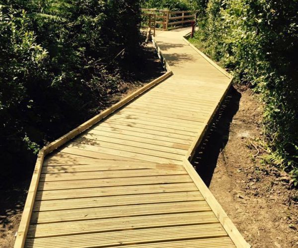 wooden structures pembrokeshire landscaping