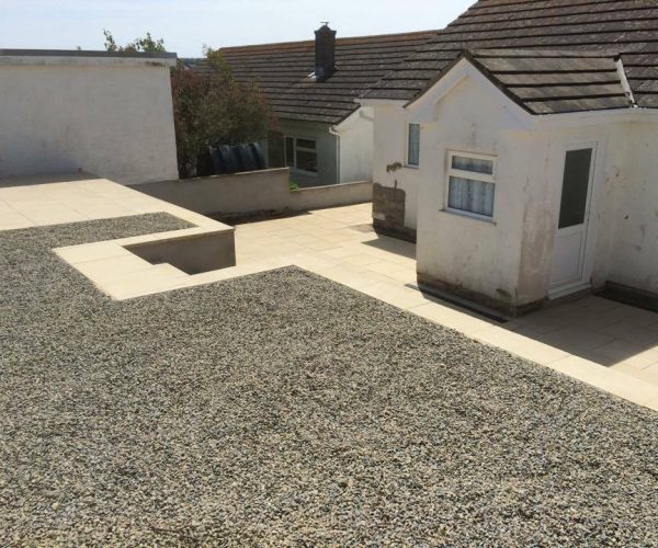 ornamental gravel landscaping in pembrokeshire