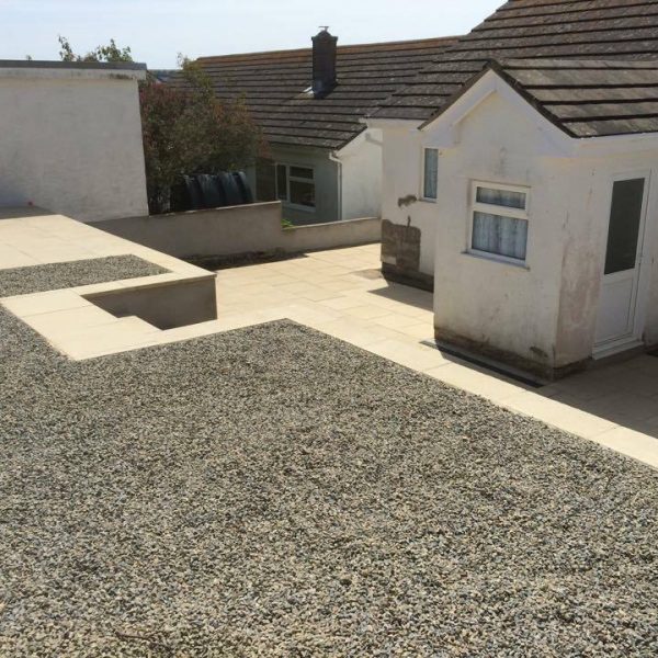 ornamental gravel landscaping in pembrokeshire