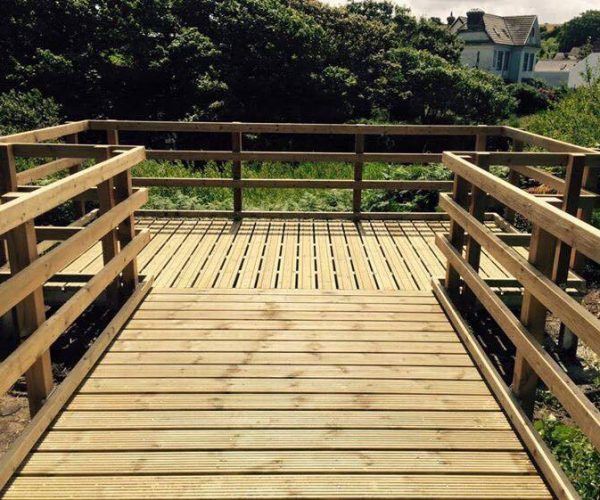wood structures pembrokeshire landscaping