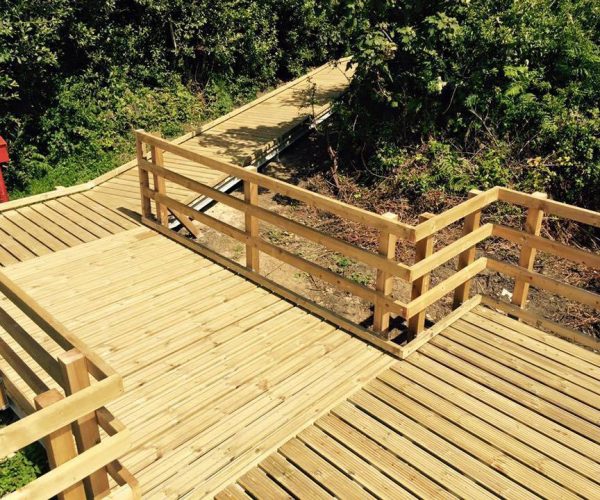 decking pembrokeshire landscaping