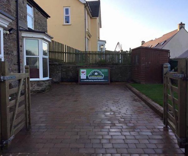 block paving in pembrokeshire