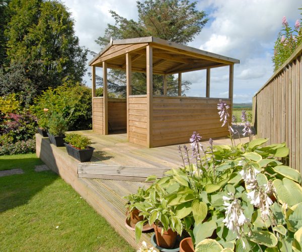 decking garden design pembrokeshire