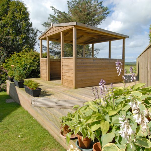 decking garden design pembrokeshire