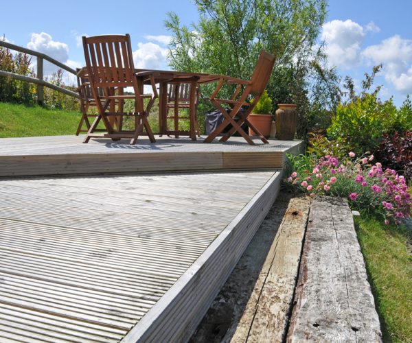 decking in pembs pembrokeshire landscaping