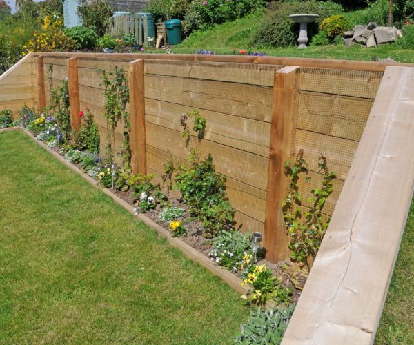 wooden structures garden design by down to earth
